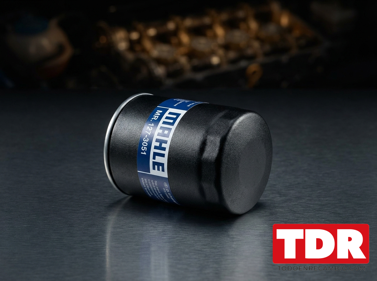 Filtro de aceite MAHLE OX1712D para motores europeos VAG y BMW