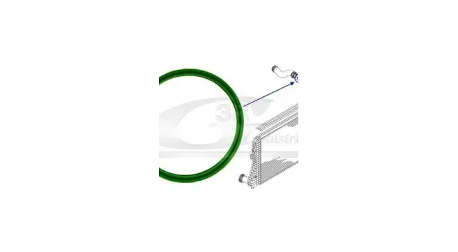 Tubo flexible de aire de sobrealimentación