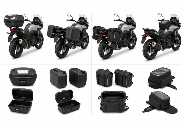 Comparativa de maletas y baúles para moto y soluciones de equipaje