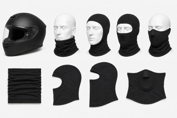 Tipos de ropa térmica para moto para usar bajo el casco