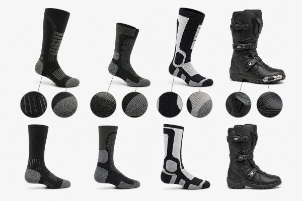 Comparativa de calcetines para moto según temporada y uso