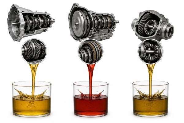 Comparativa de aceites de transmisión para distintos cambios del coche