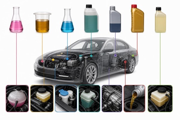 Líquidos para coche y aditivos de mantenimiento para motor