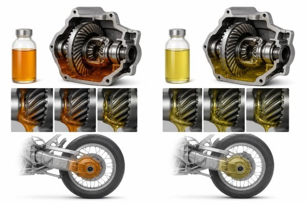 Aceites 75W90 y 80W90 para cardán de moto