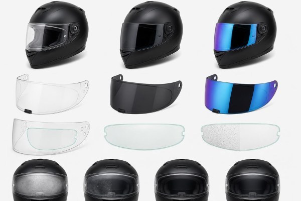 Viseras, pantallas y lentes Pinlock para casco de moto