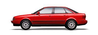 AUDI 80 B3 Sedán (893, 894, 8A2) 1.8 S
