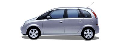 OPEL MERIVA A Monospace (X03) 1.6 16V (E75)