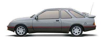 FORD SIERRA I Hatchback (GBC) 2.8 XR4i